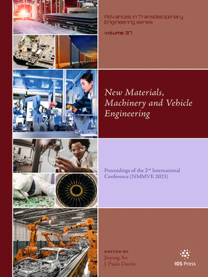 cover image of New Materials, Machinery and Vehicle Engineering